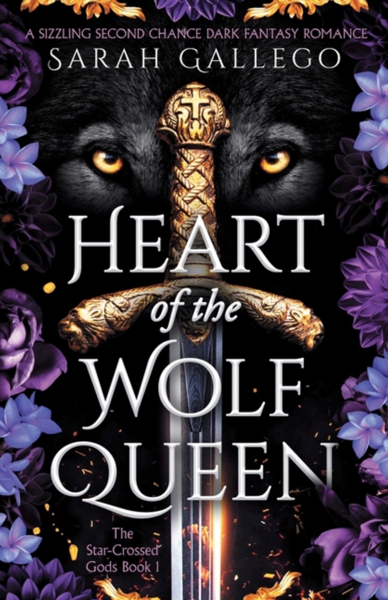Heart of the Wolf Queen: A sizzling second chance dark fantasy romance (The Star-Crossed Gods #1)