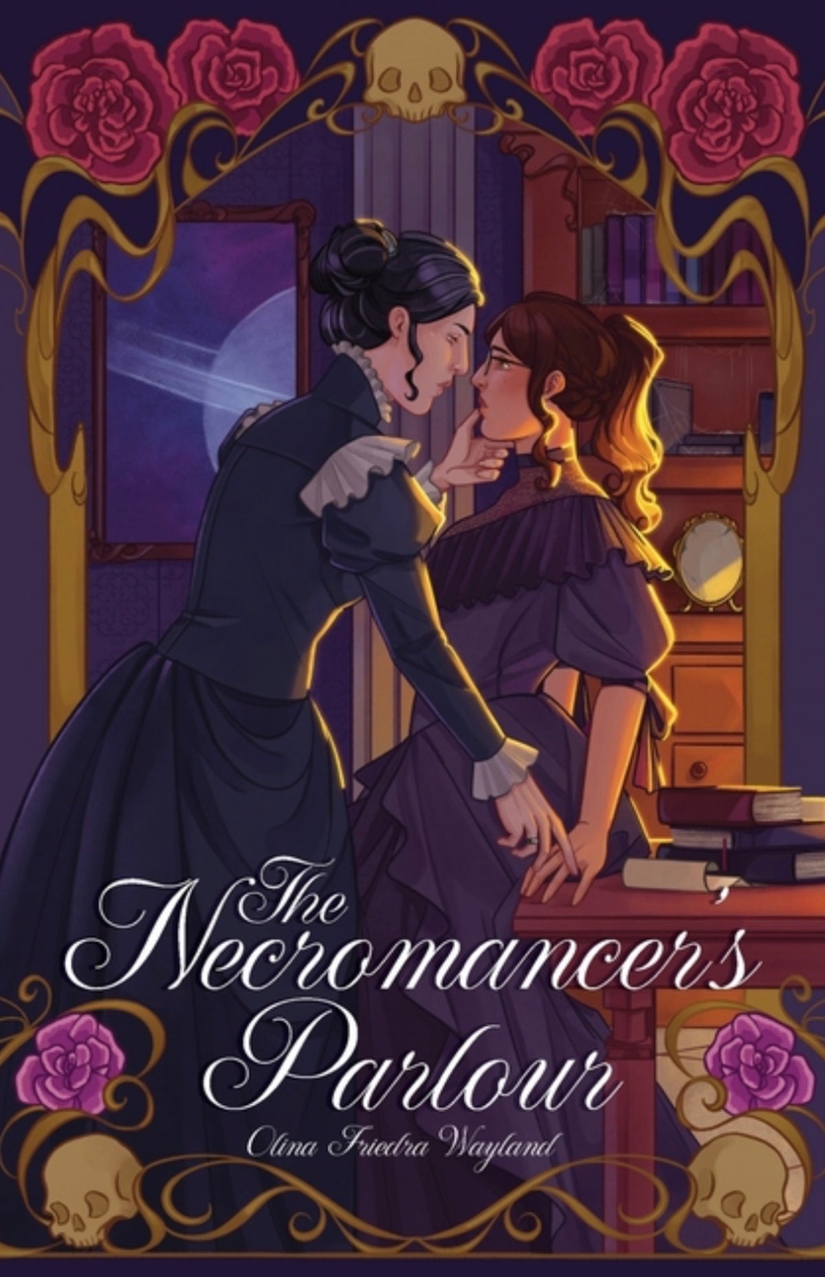 The Necromancer's Parlour: A Sapphic Age Gap Romantasy (The Necromancer's Remorse #1)