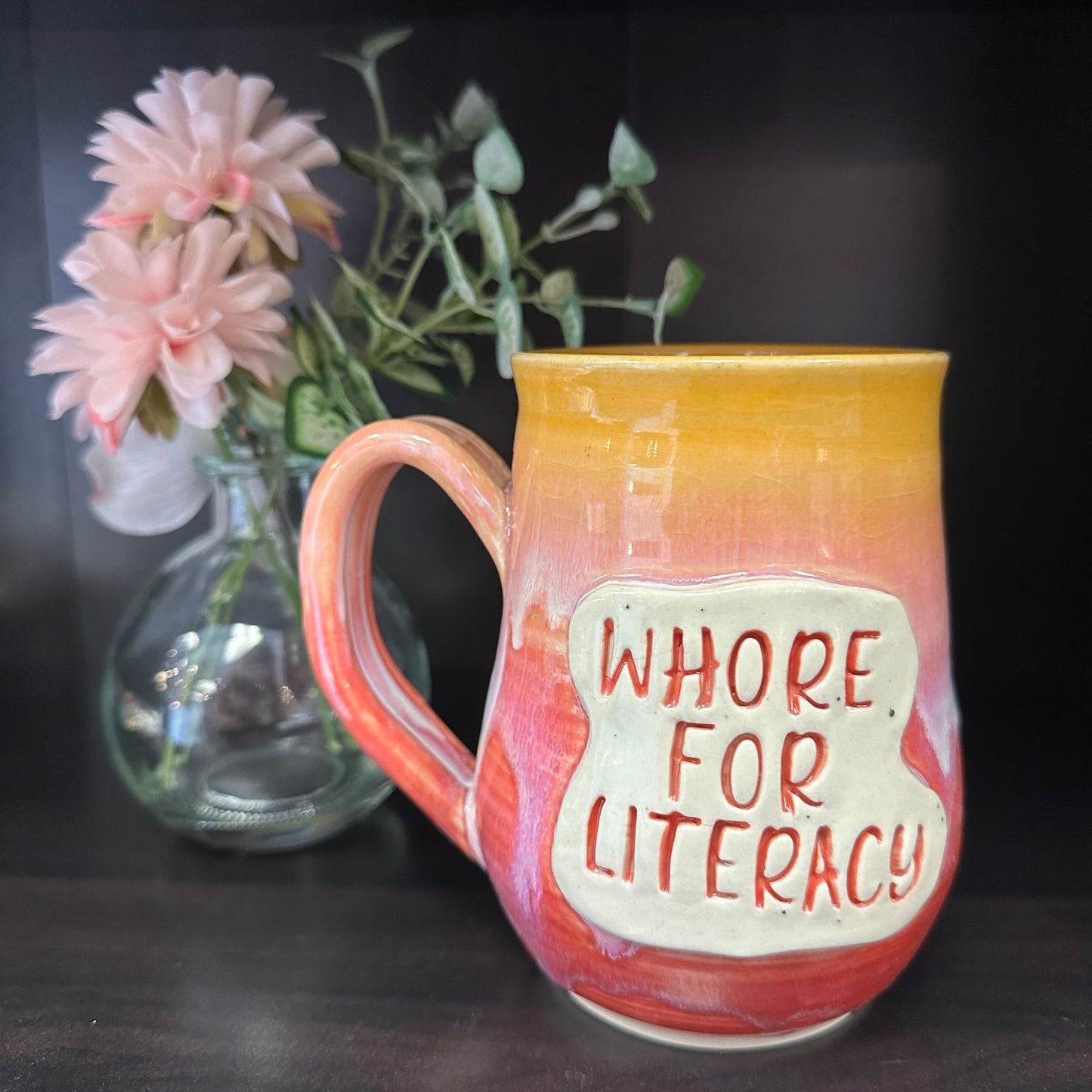 Whore for literacy Mug