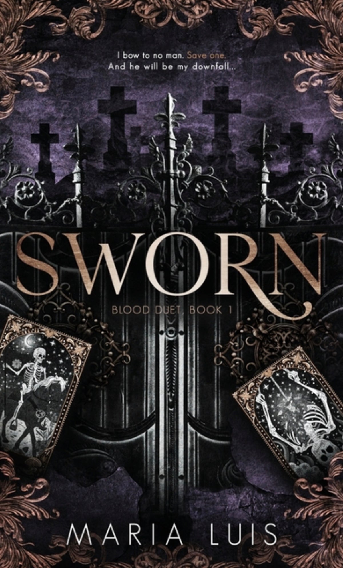 Sworn: A Dark Age Gap Romance (Blood Duet #1)