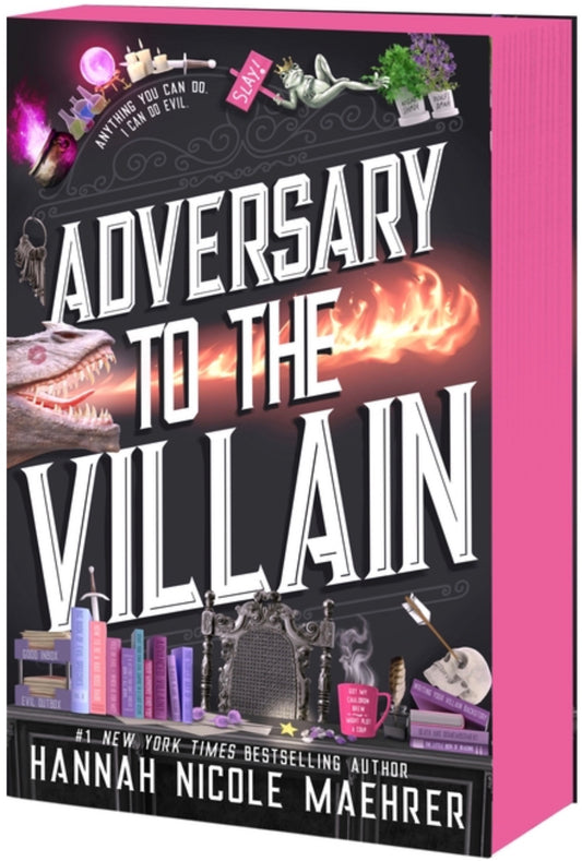 Adversary to the Villain: A Cozy Fantasy Romantic Comedy (Assistant and the Villain #4)