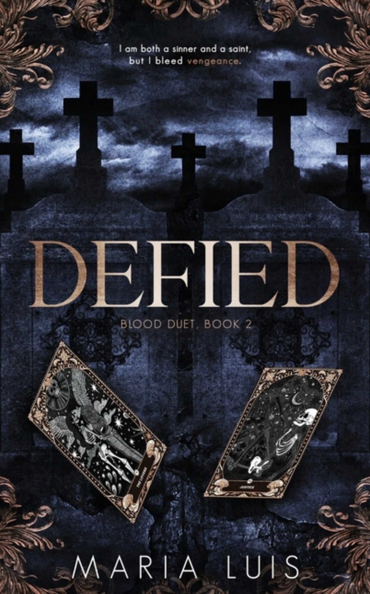 Defied: A Dark Age Gap Romance (Blood Duet #2)