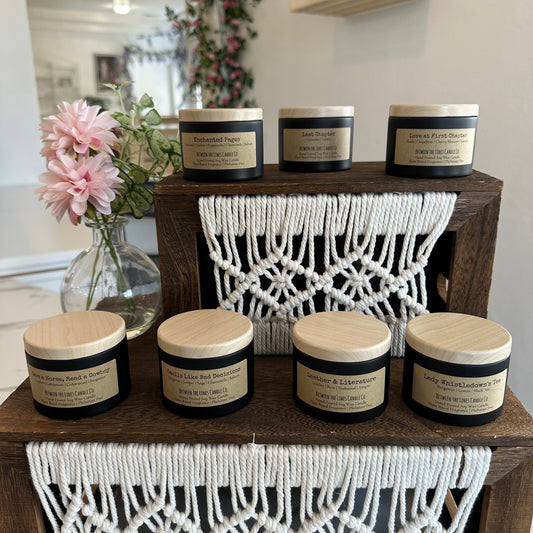 Bookish Candle