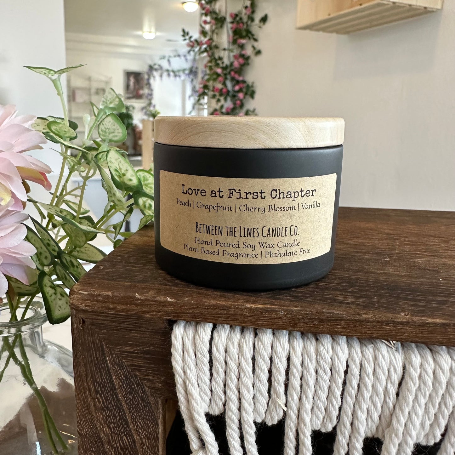 Bookish Candle