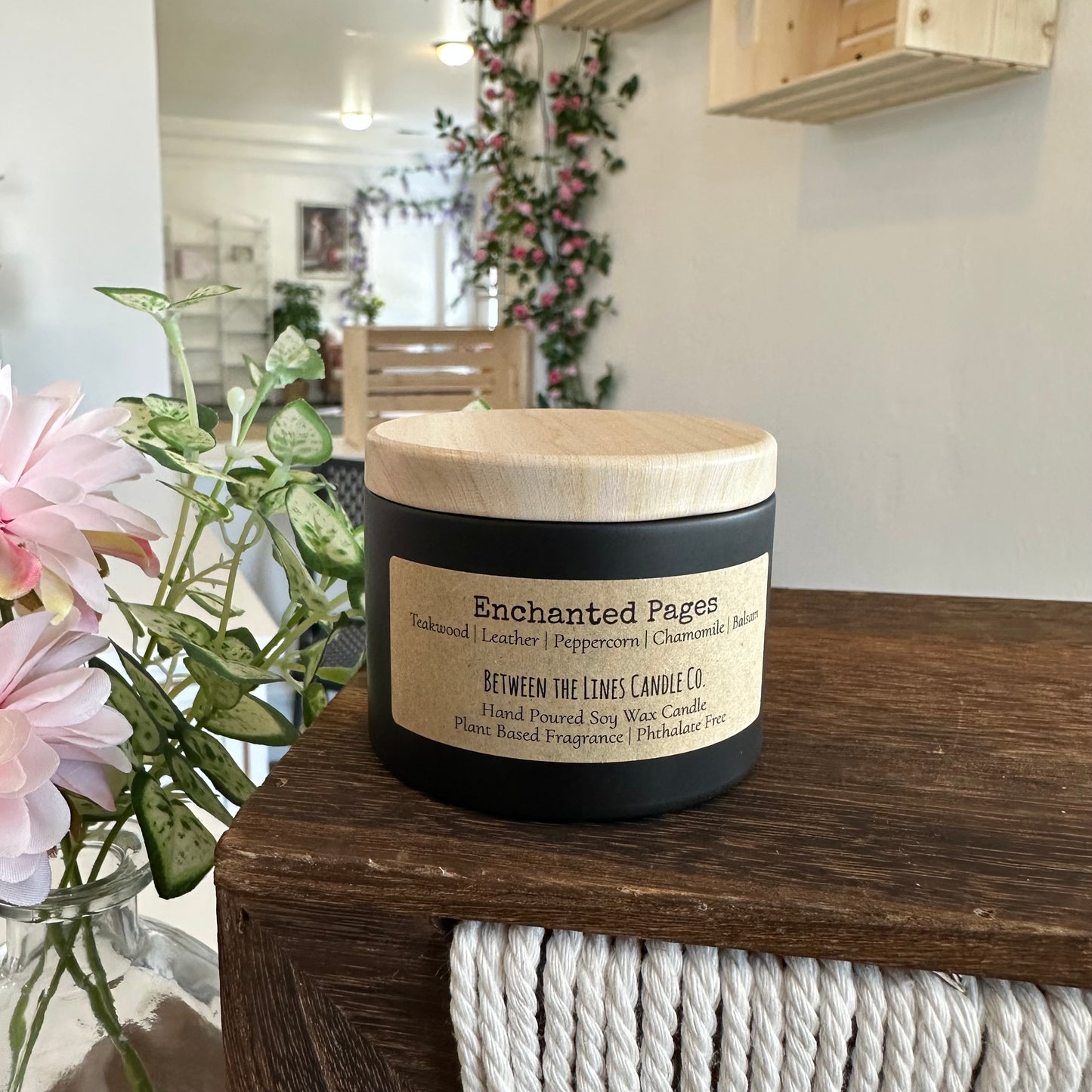 Bookish Candle