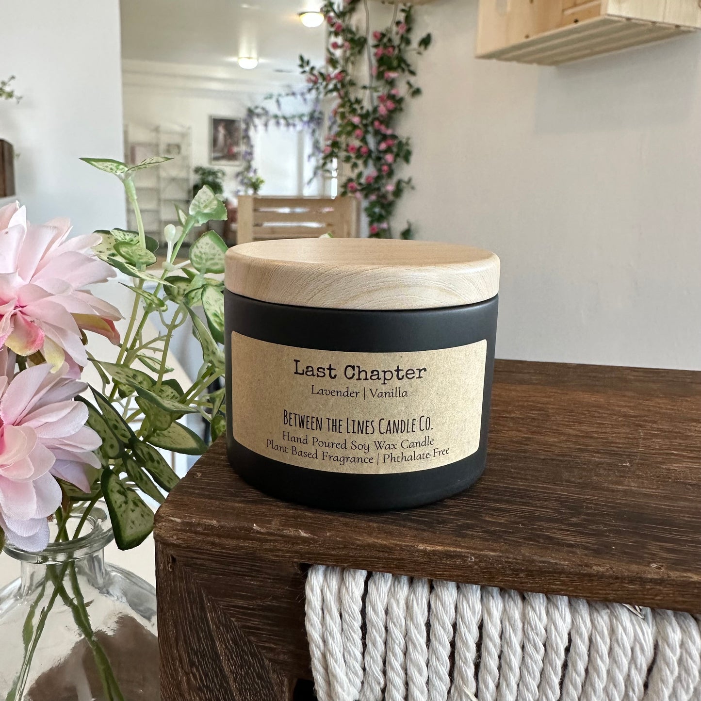 Bookish Candle