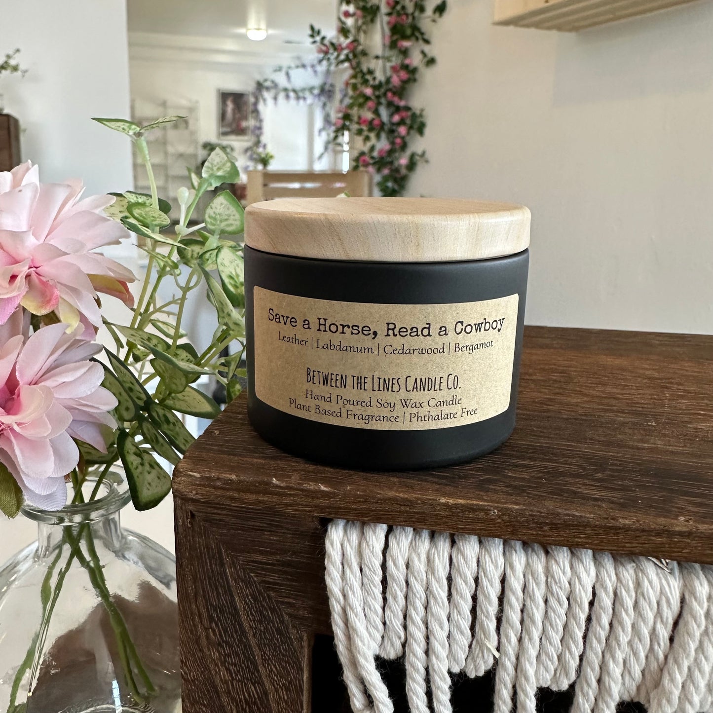 Bookish Candle