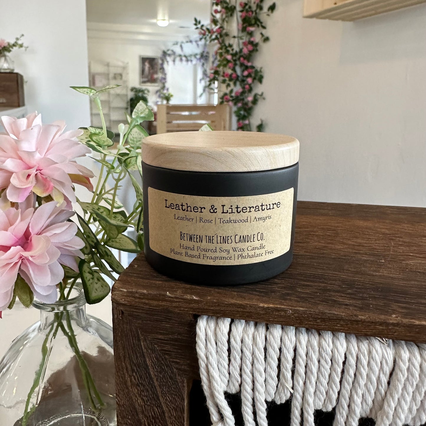 Bookish Candle