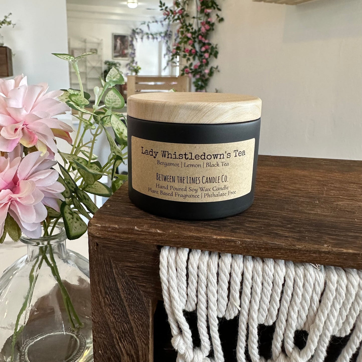 Bookish Candle
