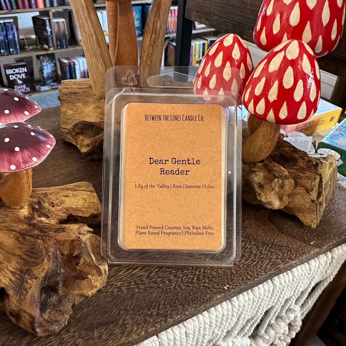 2.5oz Wax Melt - Dear Gentle Reader