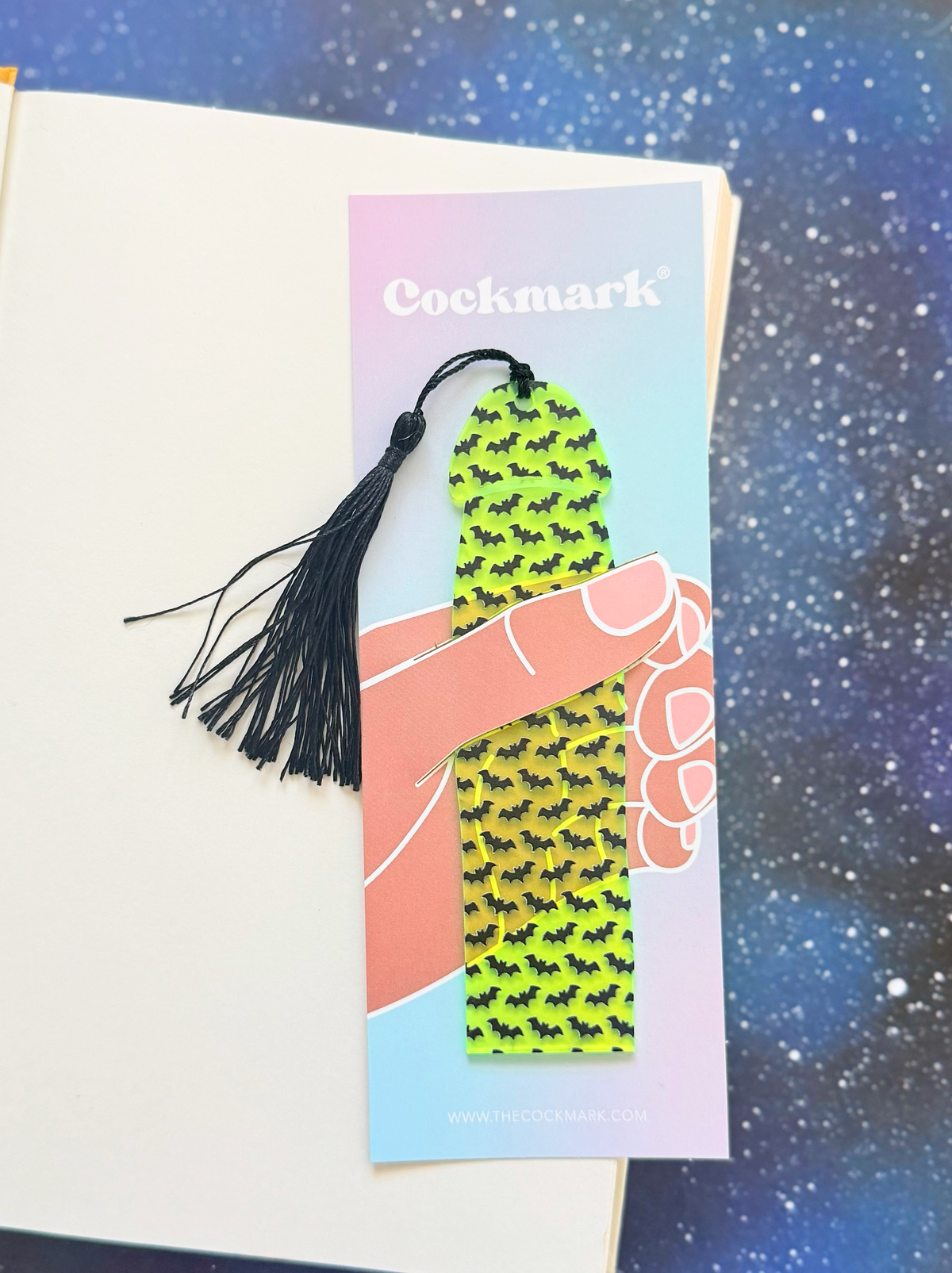 Bats Cockmark Bookmark