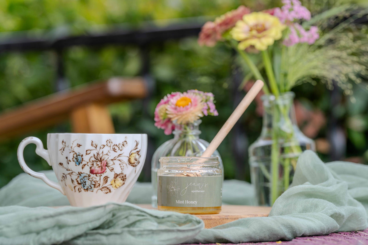 Mint Honey | Tea, Coffee, Charcuterie | Virginia Honey