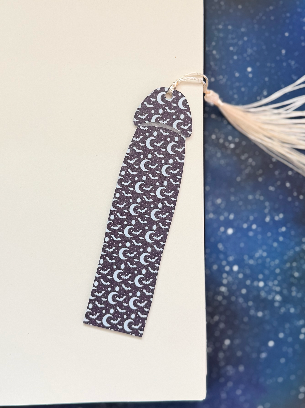 Bats & Moons Cockmark Bookmark