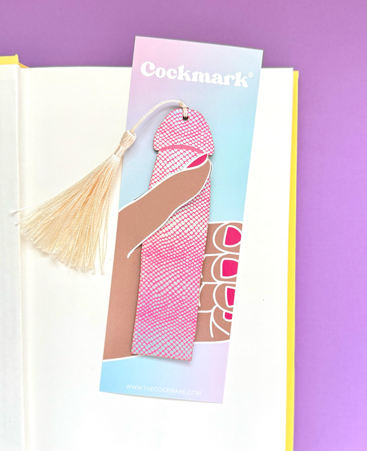 Snake Skin Cockmark Bookmark