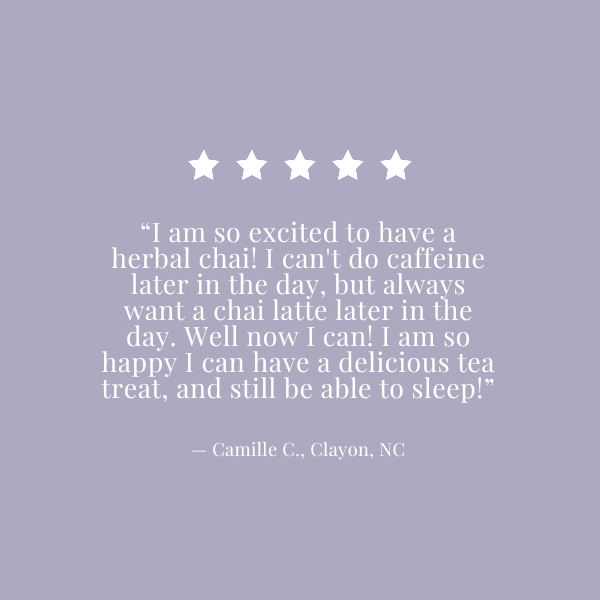 Sweater Weather Herbal Chai | Caffeine-Free Spiced Rooibos