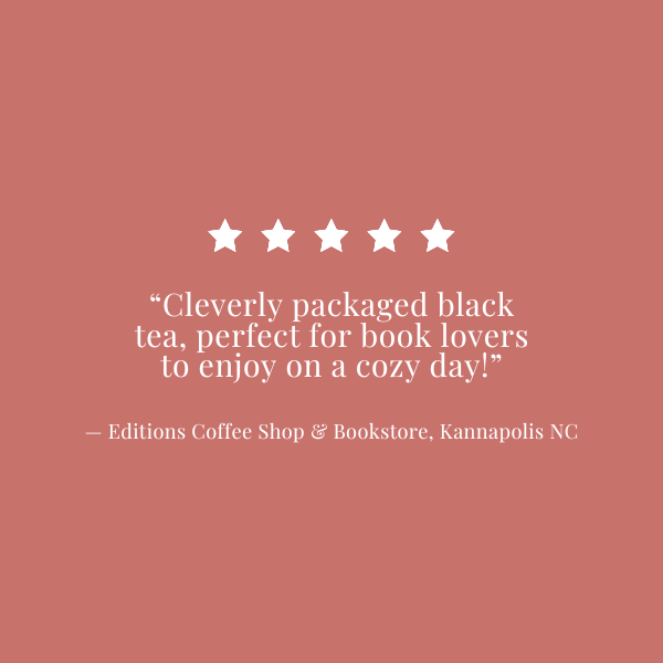 One More Chapter | Bookish Vanilla Black Tea | Literary Tea: Full Size (30 servings)
