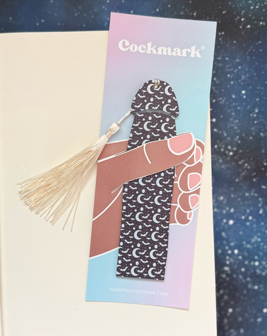 Bats & Moons Cockmark Bookmark