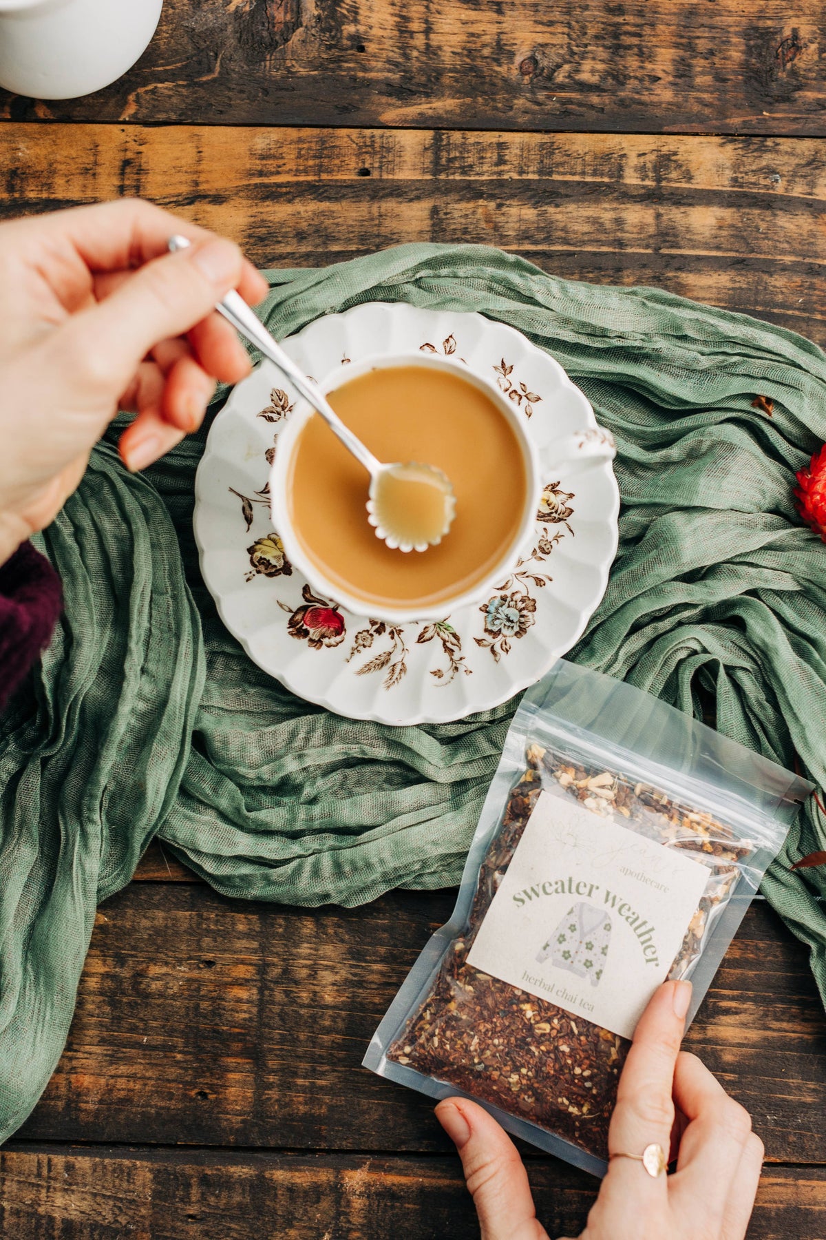 Sweater Weather Honey | Chai-Spiced Honey for Cozy Fall