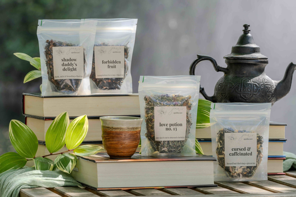 Cursed & Caffeinated | Green Tea for Fantasy & Romance Books