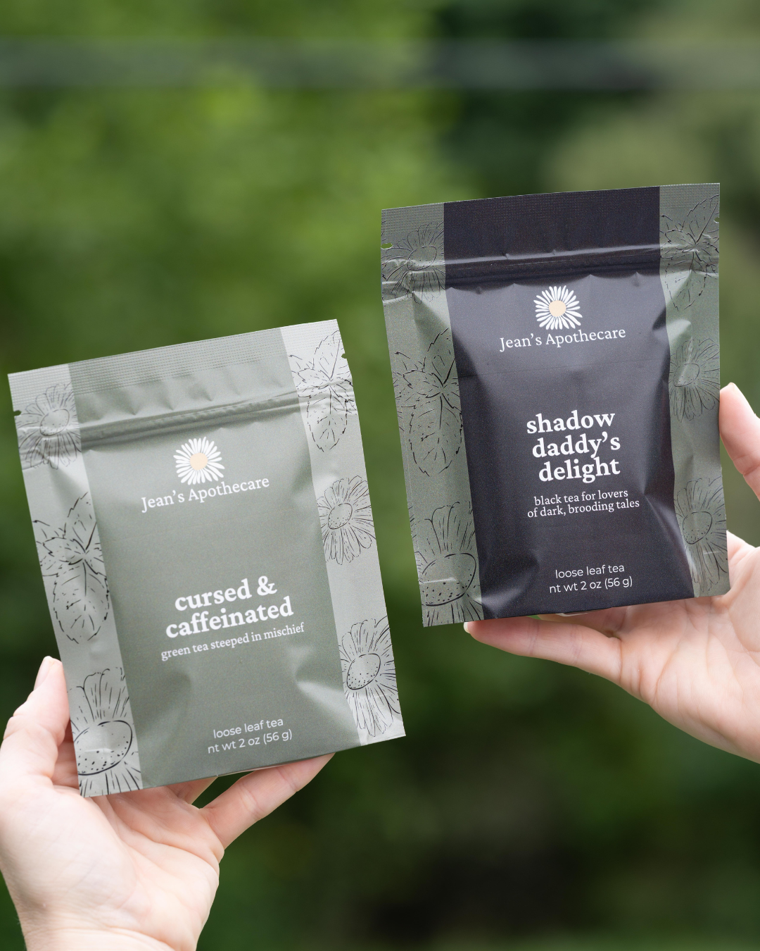Cursed & Caffeinated | Green Tea for Fantasy & Romance Books
