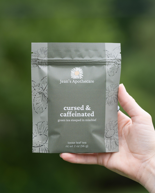 Cursed & Caffeinated | Green Tea for Fantasy & Romance Books