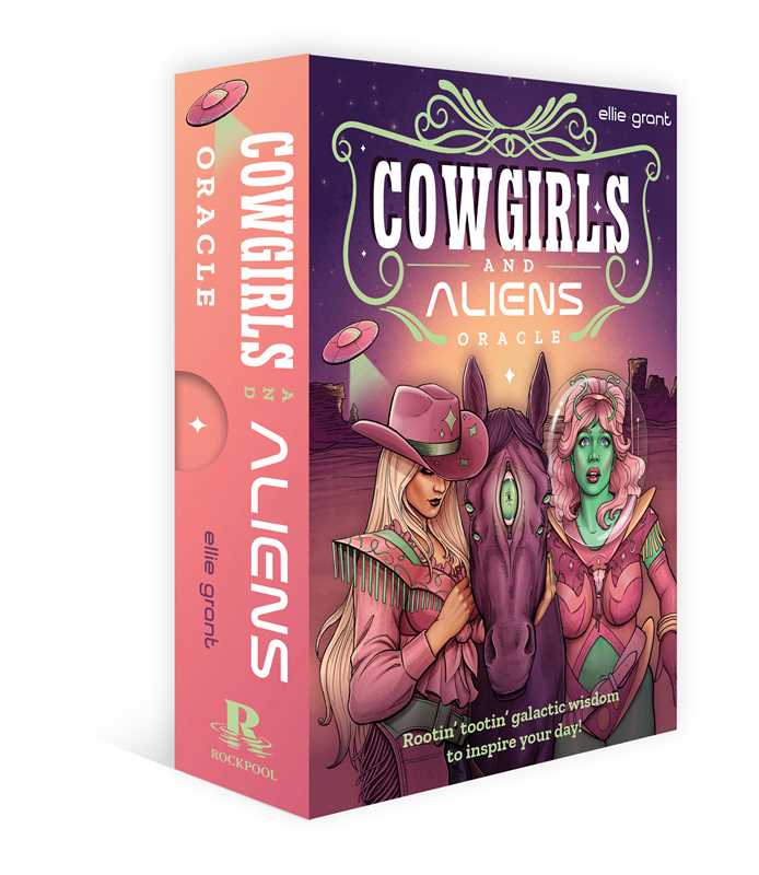 Cowgirls and Aliens Oracle by Ellie  Grant: Flashcards; 120 pages / English