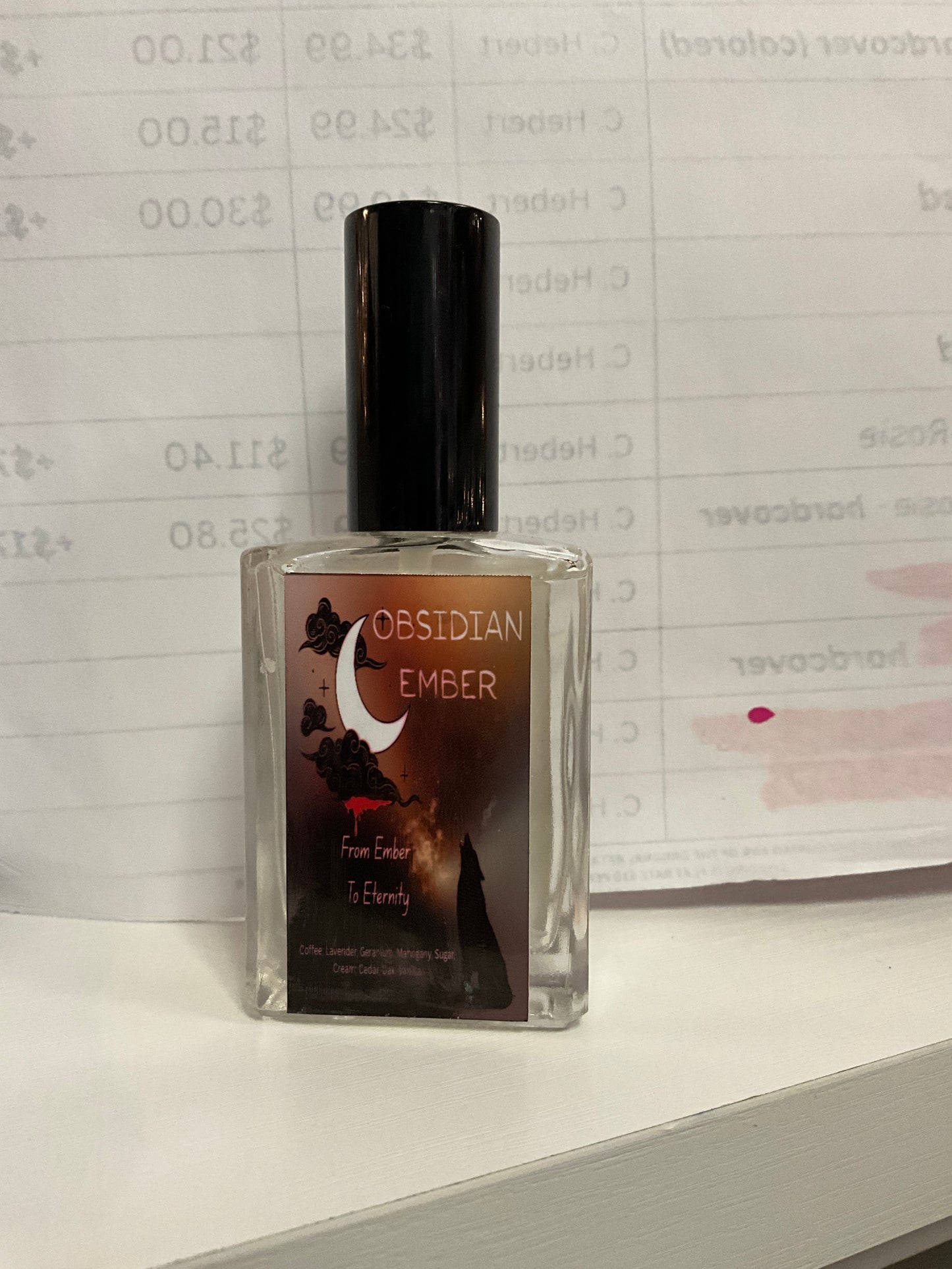 Obsidian Ember Cologne - Jackson