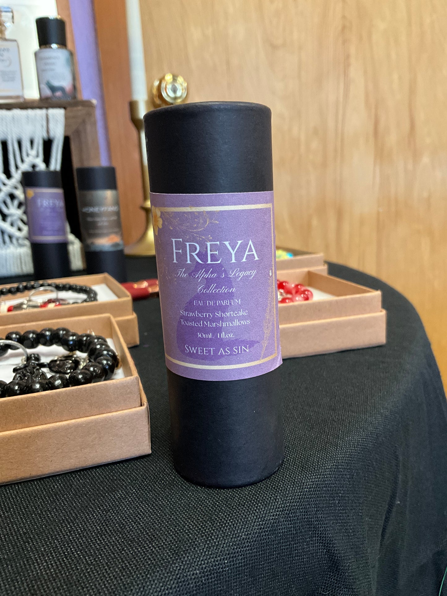 Freya Perfume - tube packaging