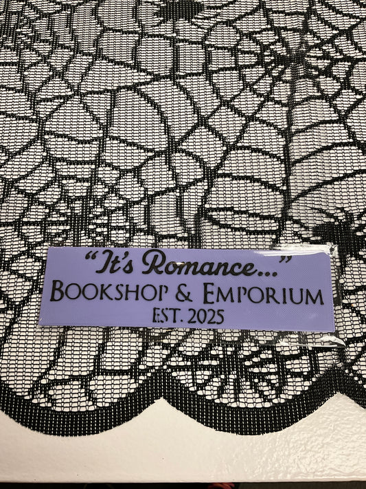 3D printed bookmark - logo - lavender