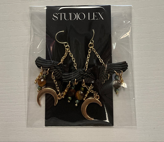 Studio Lex Earrings - Crow Club